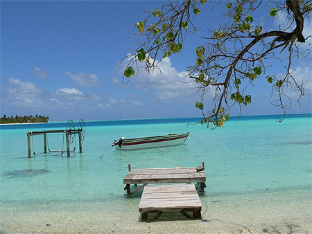 Ponton � Maupiti
