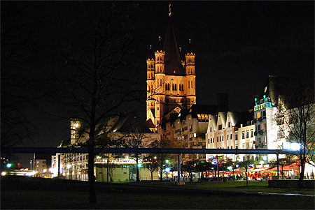 Cologne by night