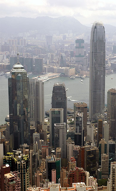 Vue depuis Victoria Peak