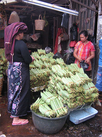 March� de Brastagi - sayur (l�gume)