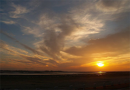 Coucher de soleil