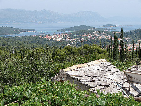 Paysage de l'Adriatique