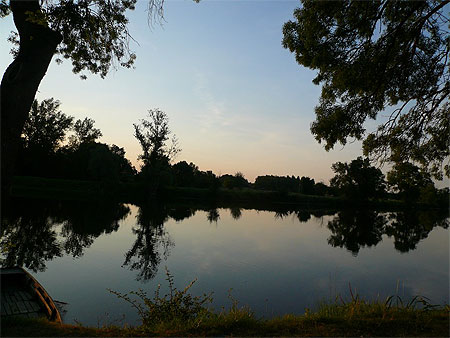 Coucher de soleil � Savonni�res