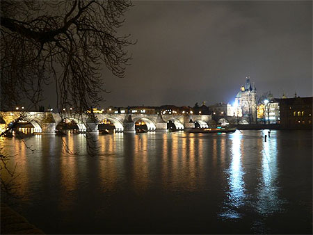 Prague, de nuit