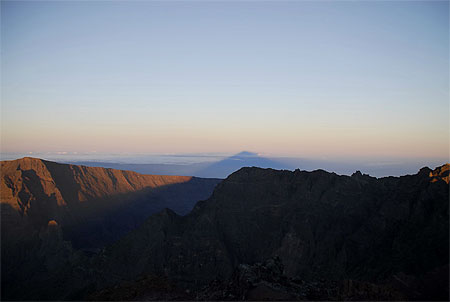Projection du Piton des Neiges