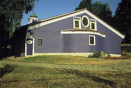 Koprivtschitsa, l'�glise de l'Assomption (le chevet)