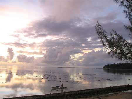 Coucher de soleil en paix