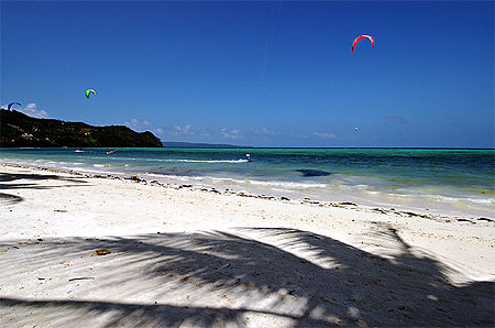 Plage de Bogalog sur l'ile de Boracay