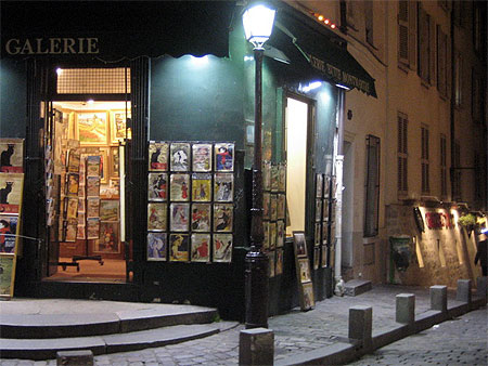 Boutique � Montmartre