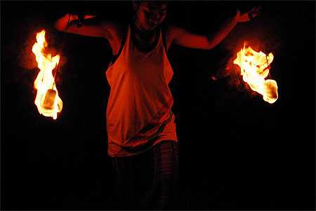 Soir�e feu