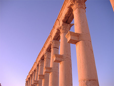 Grande colonnade de Palmyre