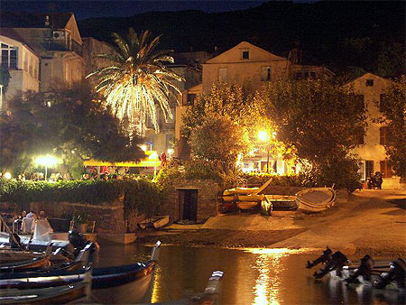 Port d'Erbalunga le soir