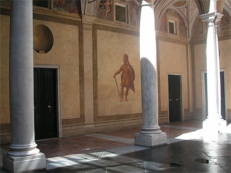 Cour int�rieure de palais