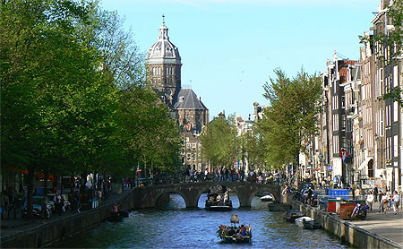 Canaux d'Amsterdam