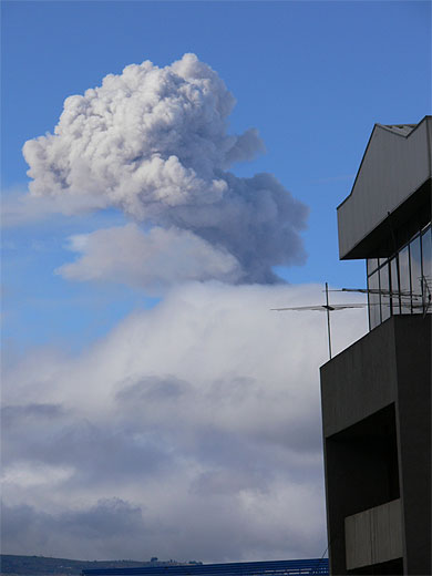 Volcan Tungurahua en �ruption