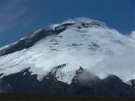 Le sommet du Cotopaxi