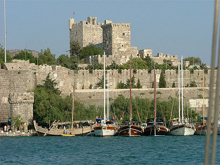 Bodrum - le port et le ch�teau
