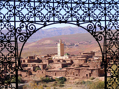 Vue sur un minaret