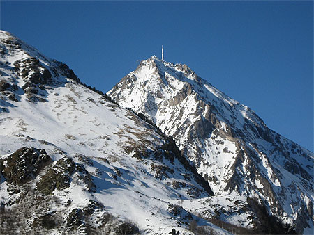 Pic du midi vu d'en bas