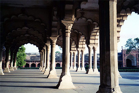 Le fort rouge � Agra