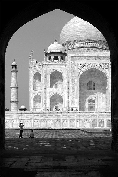 Porte du Taj Mahal