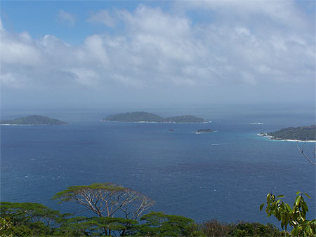 Sommet du nid d'aigle - La Digue