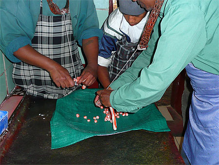 Fabrication de bombons
