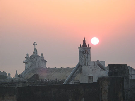 Une �glise � Diu