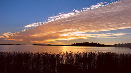 Coucher de soleil � Vaasa