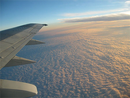En l'air !