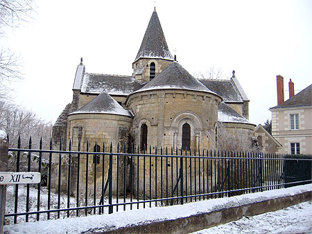 La petite �glise sous la neige