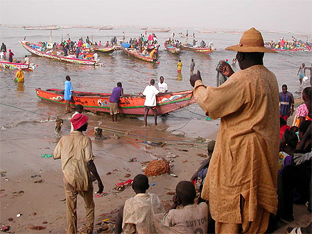 Le port de Mbour