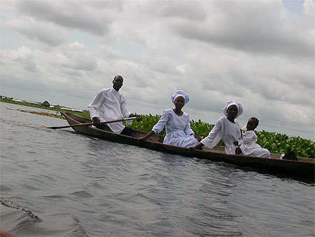 En route pour le bapt�me ...