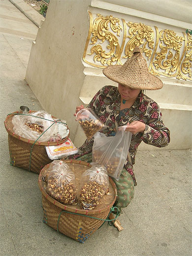 Vendeuse de friandises