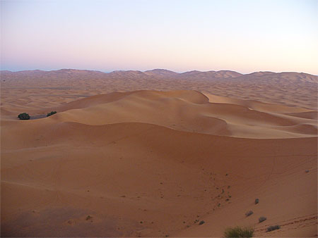 Lever du jour � Merzouga