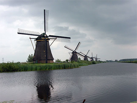 Moulins de Kinderdijk