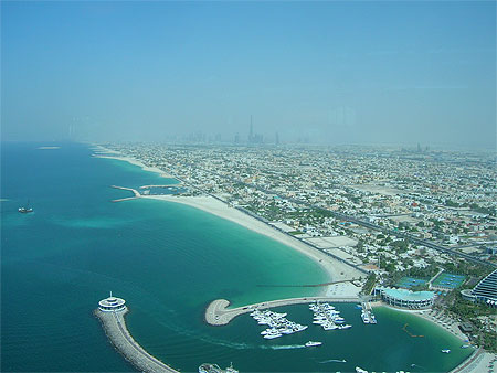 Panorama sur Dubai (vue du Burj Al Arab)