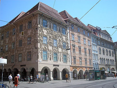 Belles demeures sur Hauptplatz