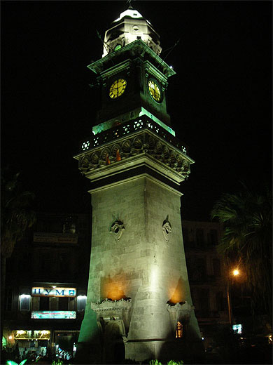 La tour de l'horloge