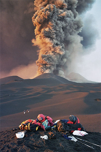 Eruption octobre 2003