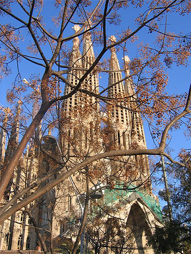 La Sagrada familia vue autrement