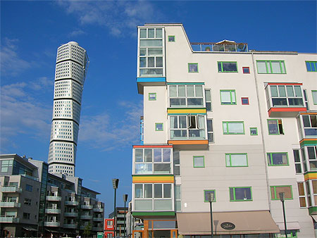 Turning Torso (vue du quartier)