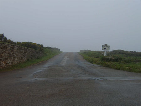 La route qui m�ne � la pointe du Raz