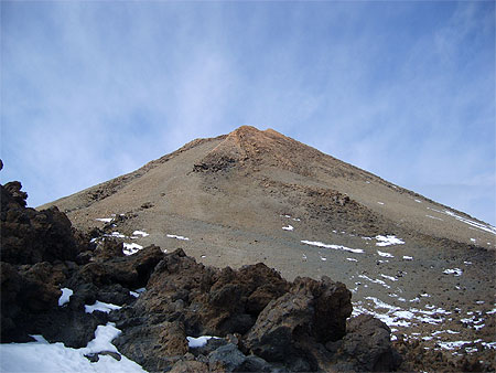 El pico del Teide