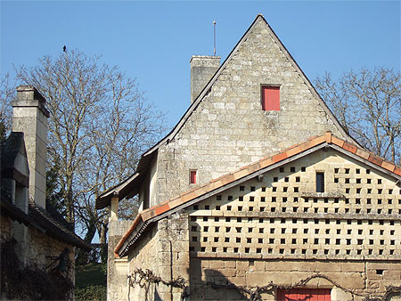 La Devini�re, maison natale de F.RABELAIS � Seuilly (1494-1553)