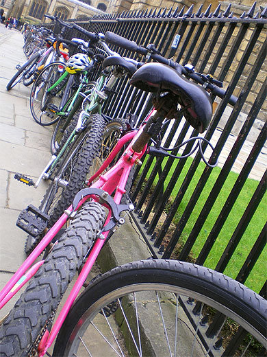 Oxford la ville des v�los !