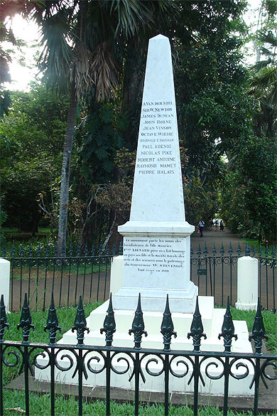 Monument � Pamplemousses