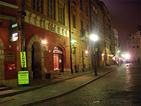 Vieille ville la nuit