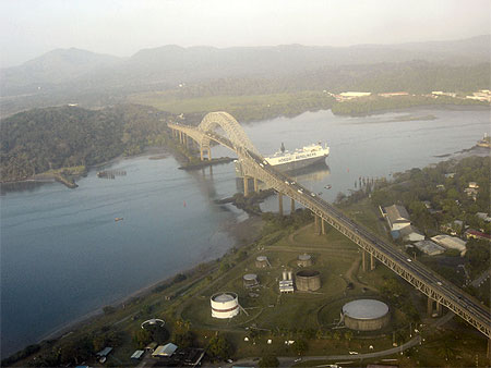 Entr�e canal pacifique