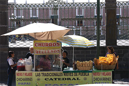 Petit commerce � Puebla